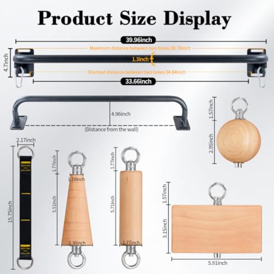 Wall Mounted Pull Up Bar for H - огляд і ціна Chin Up Doorframe