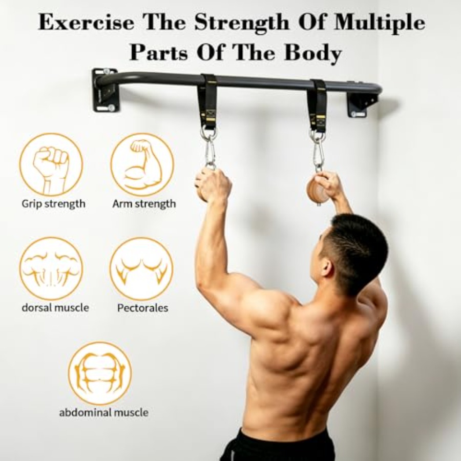 Wall Mounted Pull Up Bar for H - огляд і ціна Chin Up Doorframe