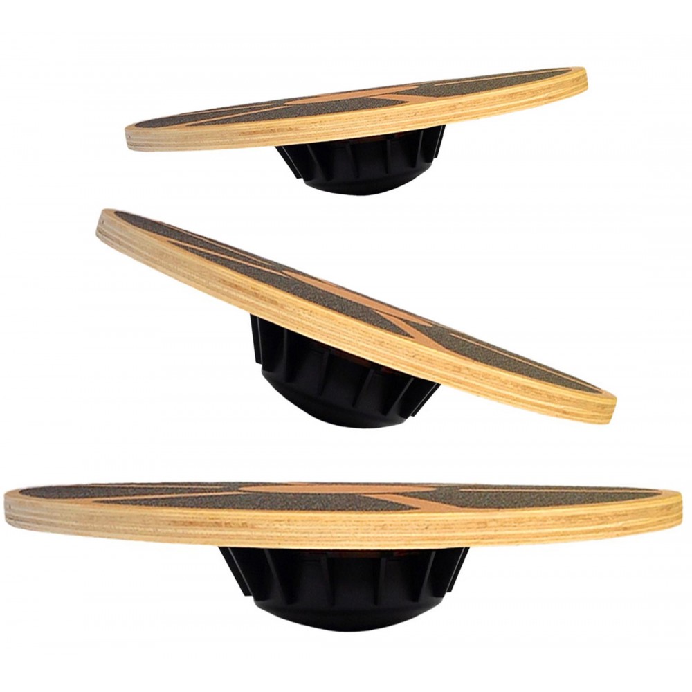 Non-Slip Wooden Wobble Balance - огляд і ціна Wobble Board Balance