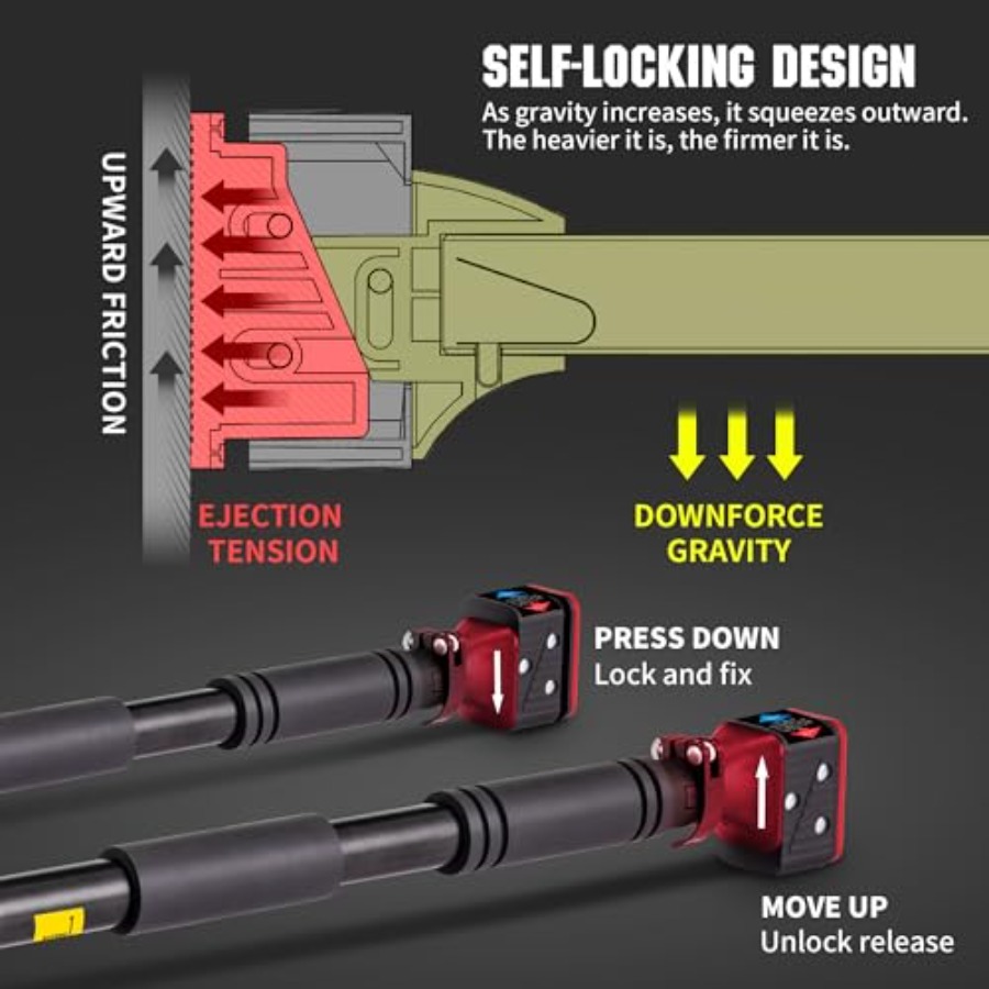 Pull-Up Bar For Door Frame Chi - огляд і ціна Chin Up Doorframe
